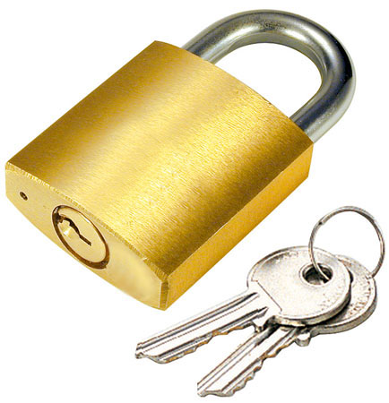 Padlock-BRASS PADLOCK