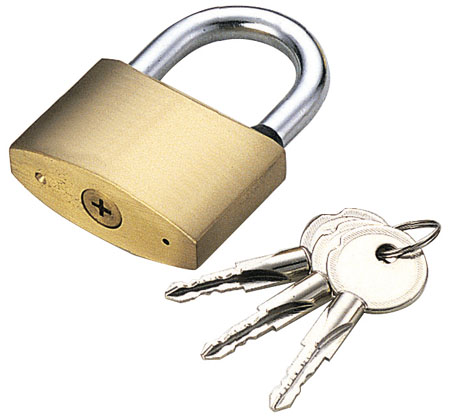 Padlock-BRASS PADLOCK